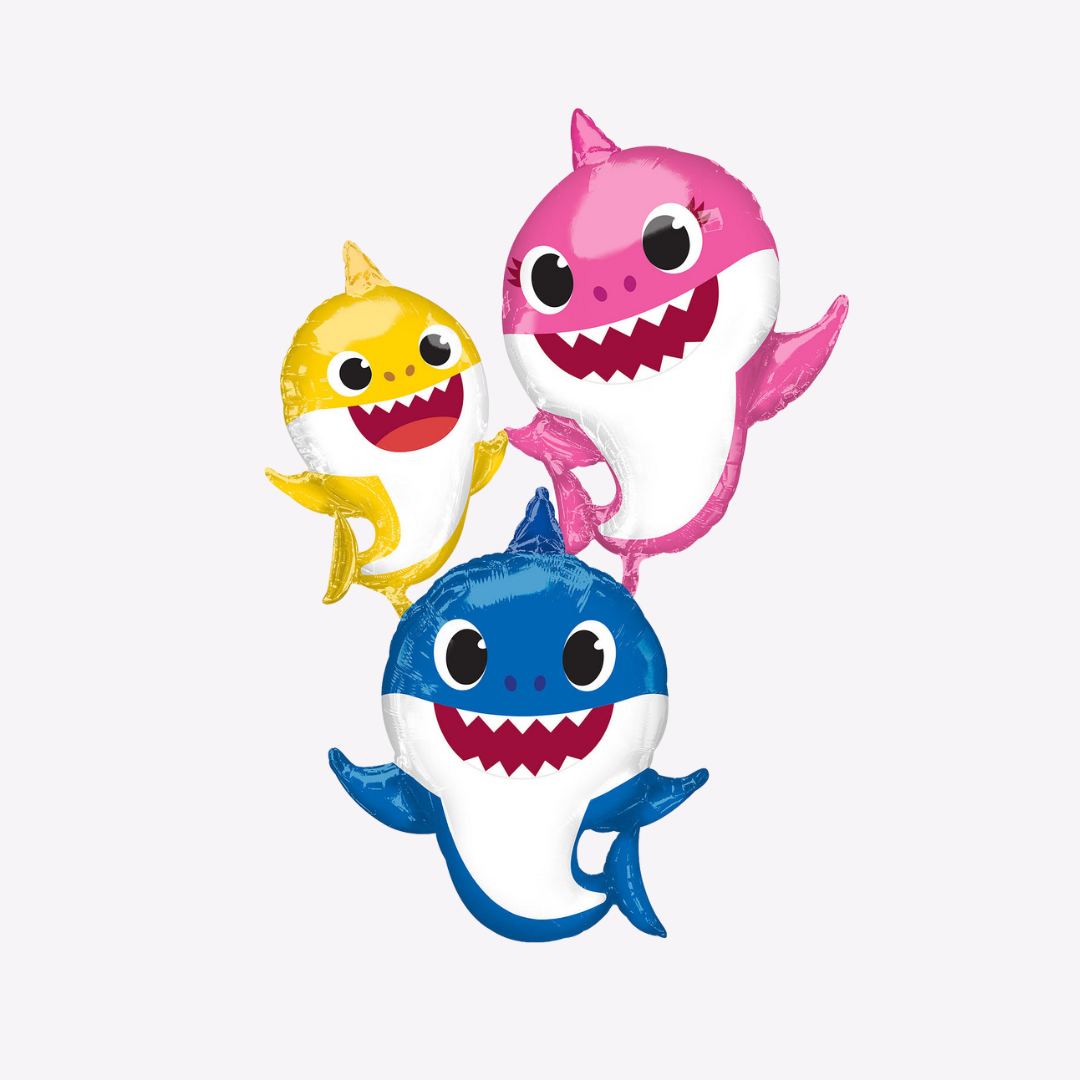 Baby Shark Helium Balloons