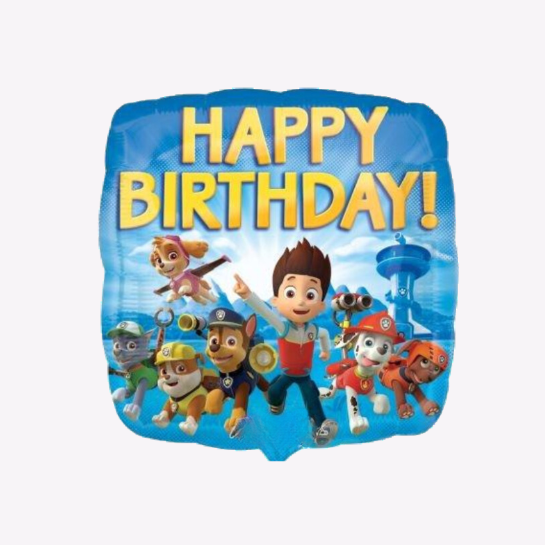 Paw Patrol Helium Balloons