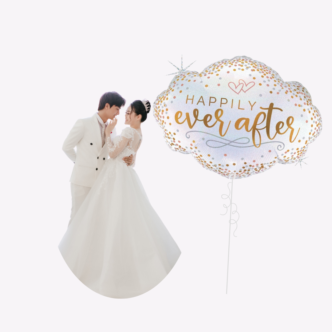 Wedding Helium Balloon Bundles