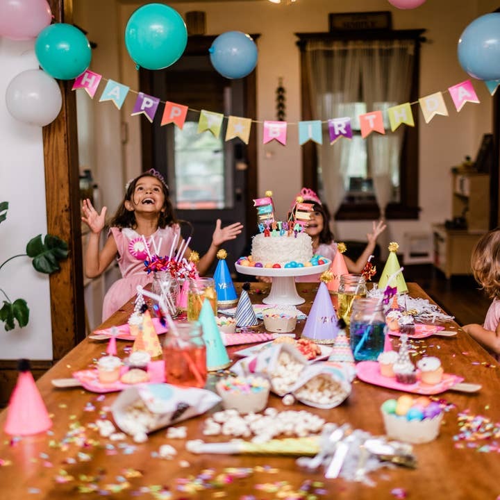 Hot Pink "Happy Birthday" Banner