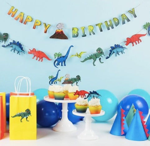 Dinosaur Party - Birthday Banner