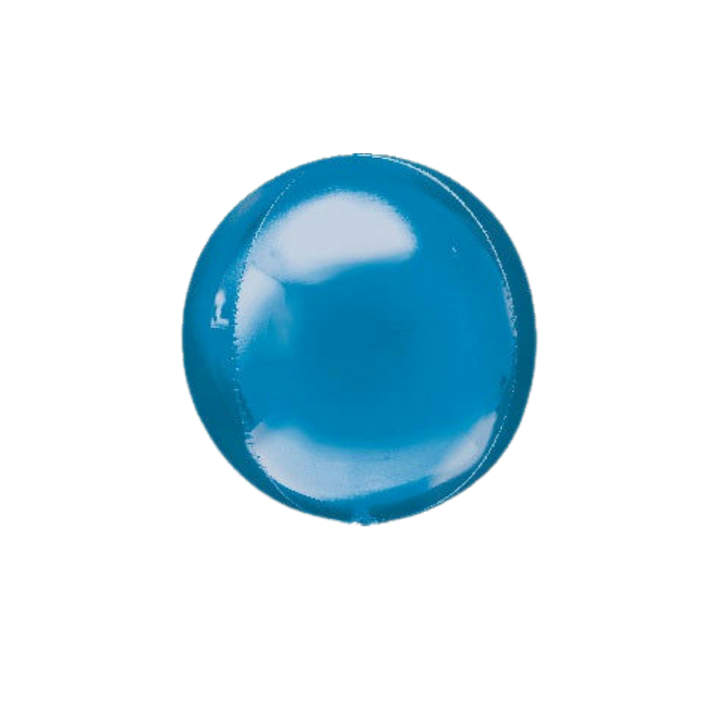 Blue Orbz Foil Balloon, 16in