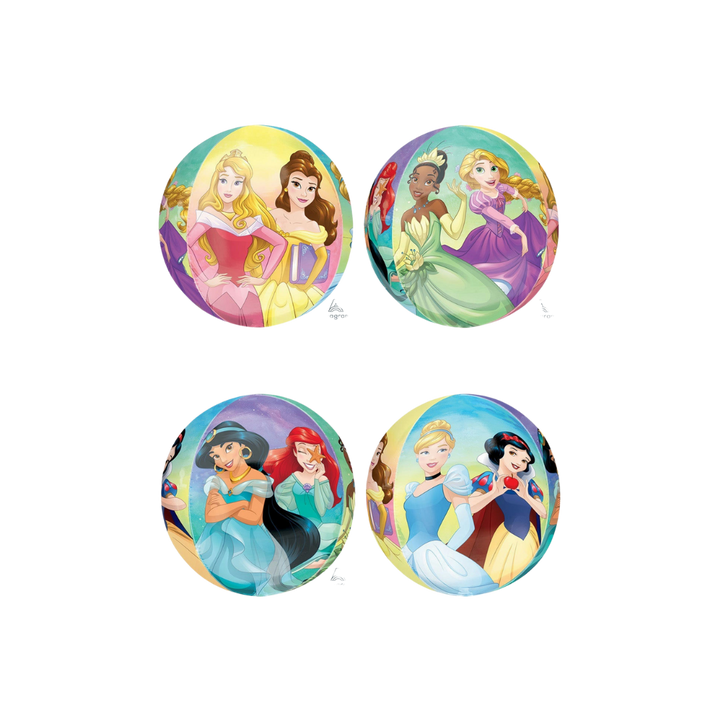 Disney Princess Once Upon A Time Orbz Foil Balloon, 16in