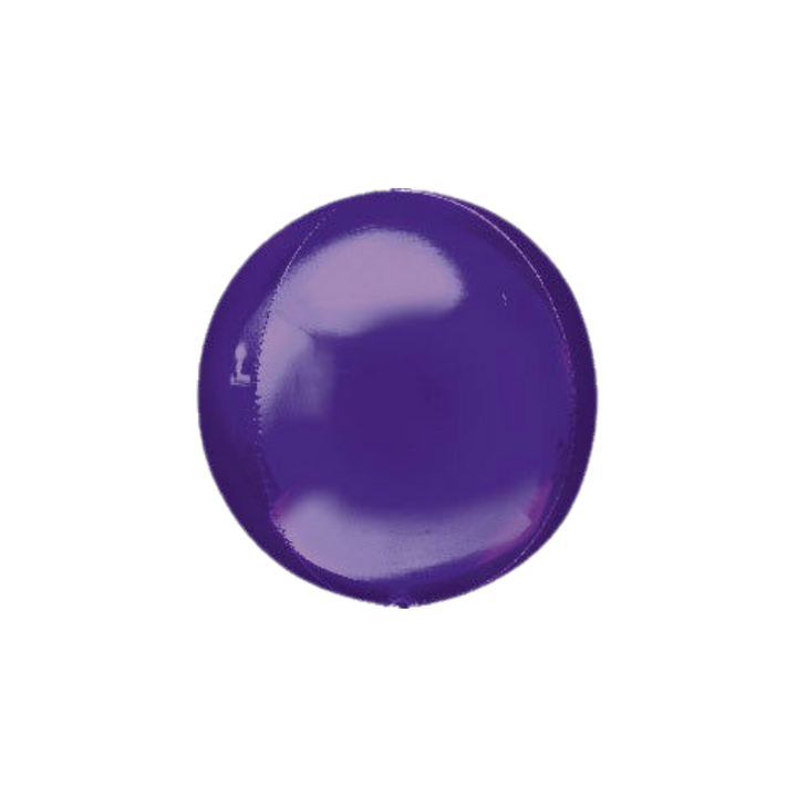 Purple Orbz Foil Balloon, 16in