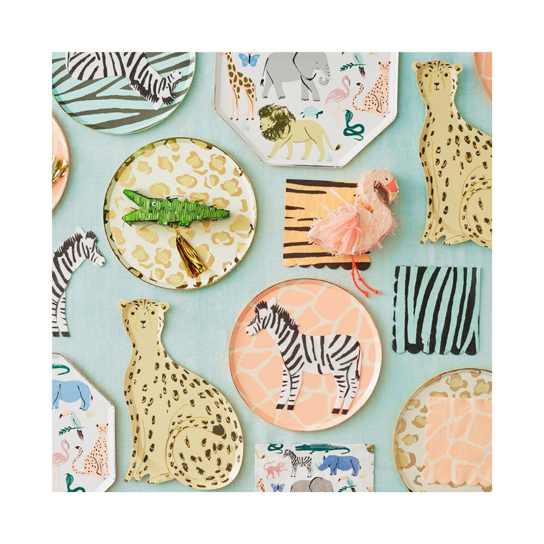 Safari Animal Print Dinner Napkins