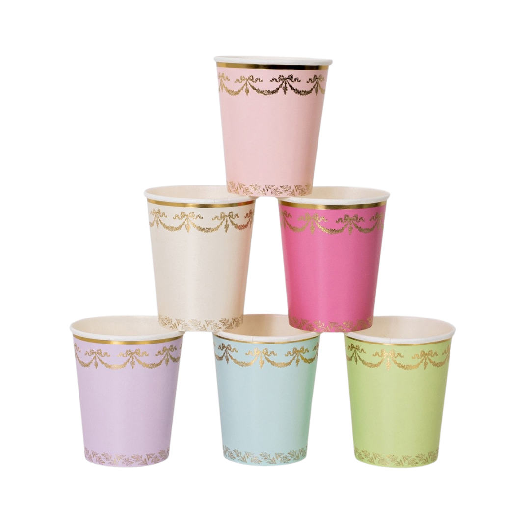 Pastel Paris Cups