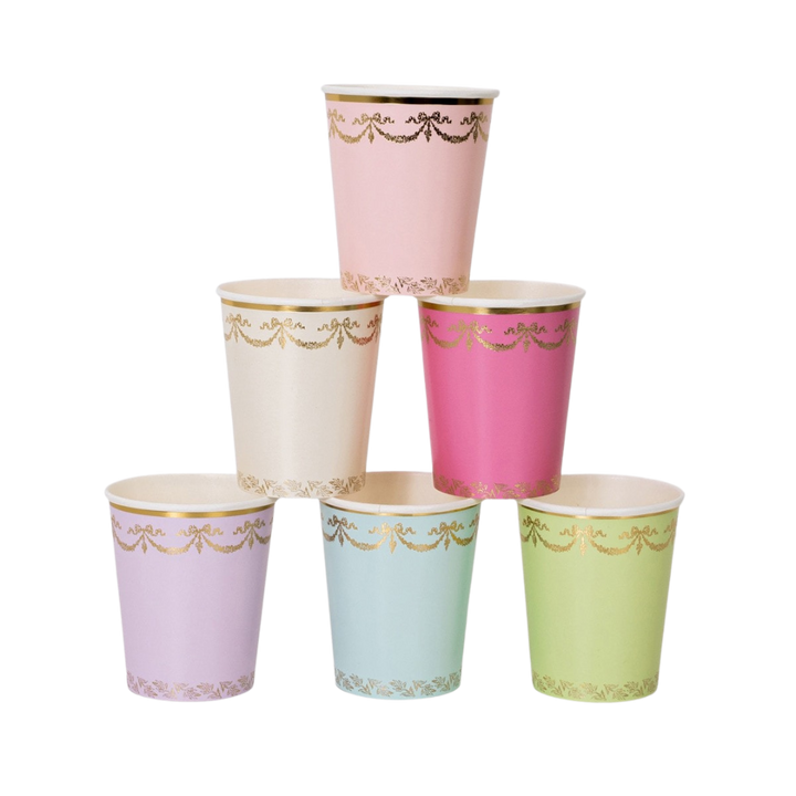 Pastel Paris Cups