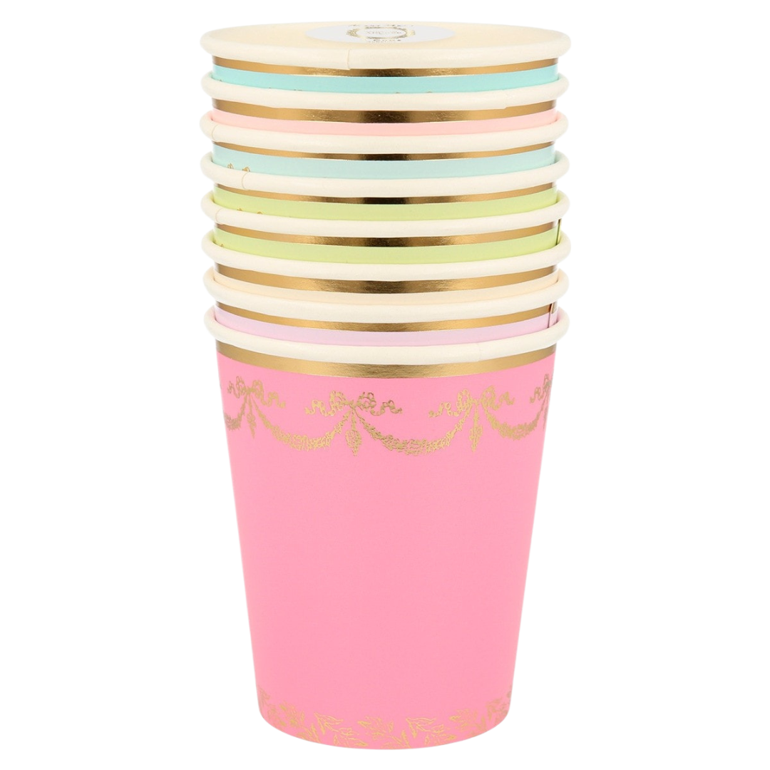 Pastel Paris Cups