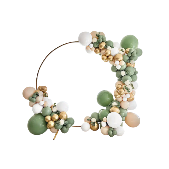 Premium Boho Safari Sage Balloon Arch Kit - Balloon Garland