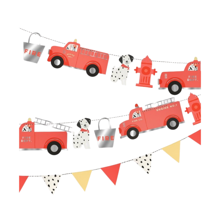 Fire Truck Garland