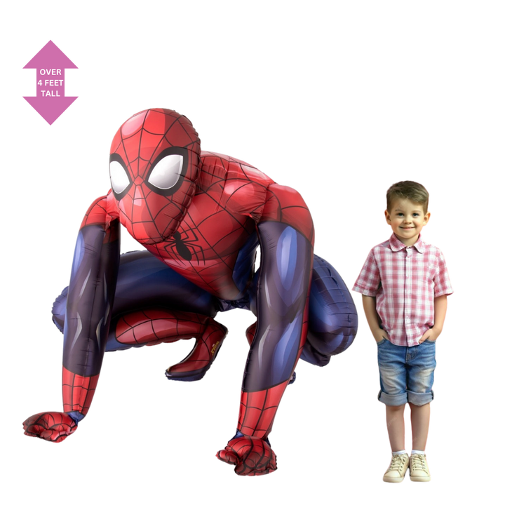 Life-Size Spiderman Foil Balloon, 36 in