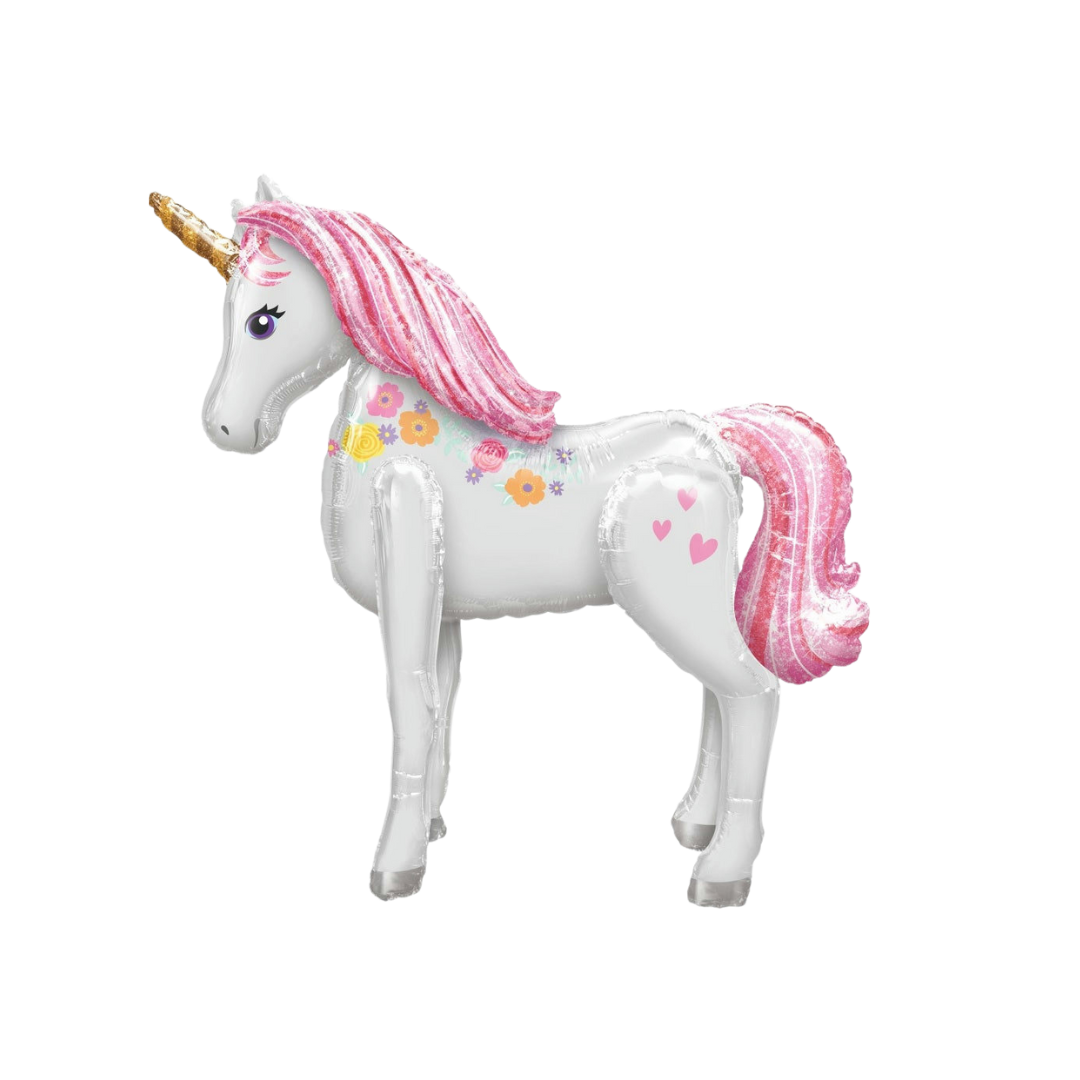 Life-Size Pink Magical Unicorn Foil Balloon, Giant