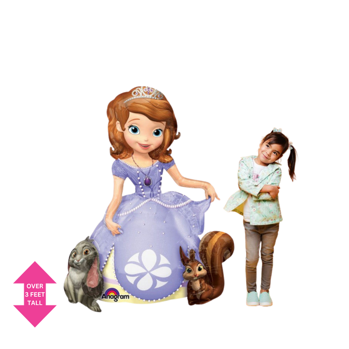 Life-Size Sofia the First Foil Balloon, 48 in