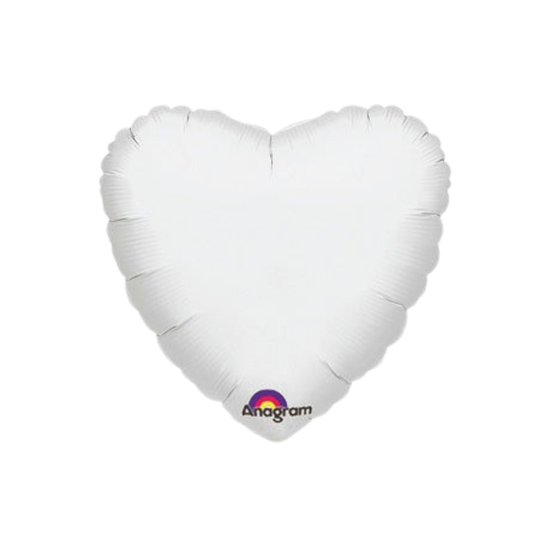 Heart Foil Balloons, 4 in (Air Filled)