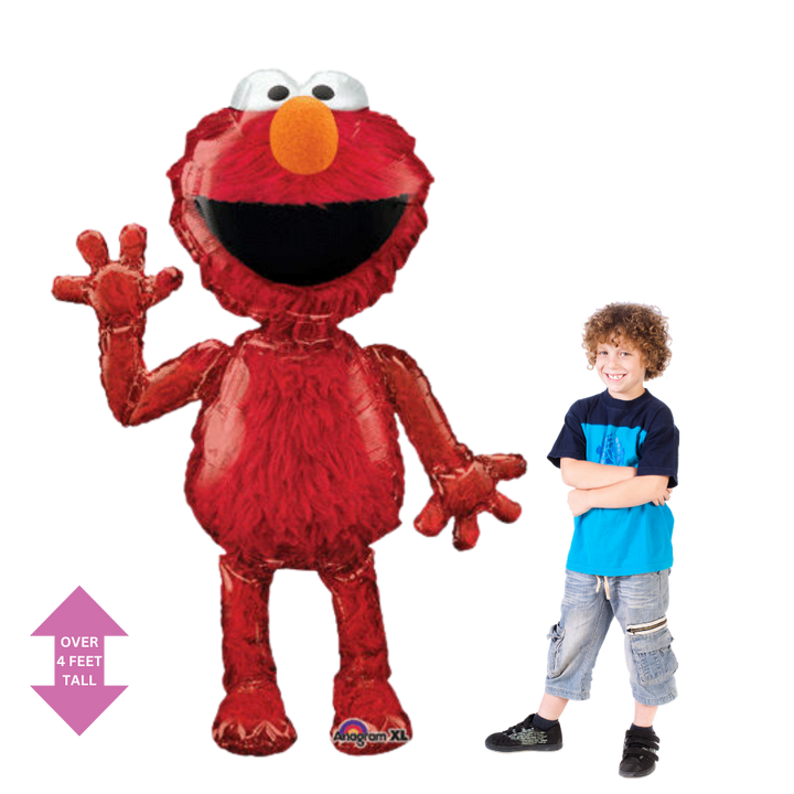 Life-Size Sesame Street Foil Balloon - Elmo