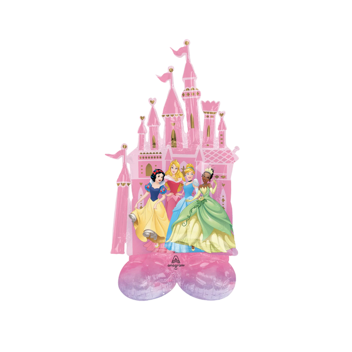 Life-Size Pink Disney Princesses Foil Balloon, Giant - Snow White, Aurora, Cinderella, Tiana