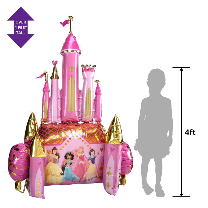 Life-Size Princess Castle Foil Balloon - Giant