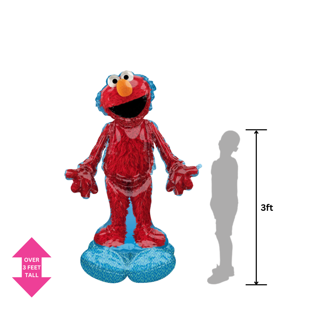 Life-Size Red Elmo Foil Balloon, Giant