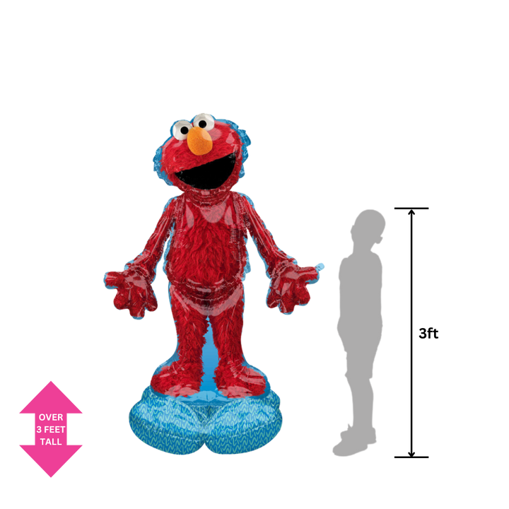 Life-Size Red Elmo Foil Balloon, Giant