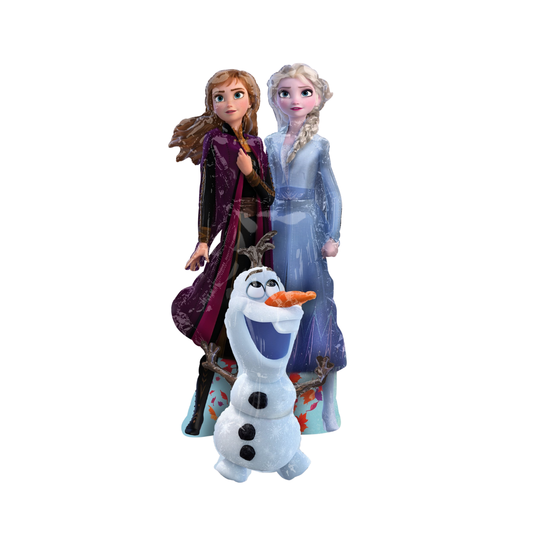 Life-Size Frozen 2 Foil Balloon, Giant - Elsa, Anna, Olaf