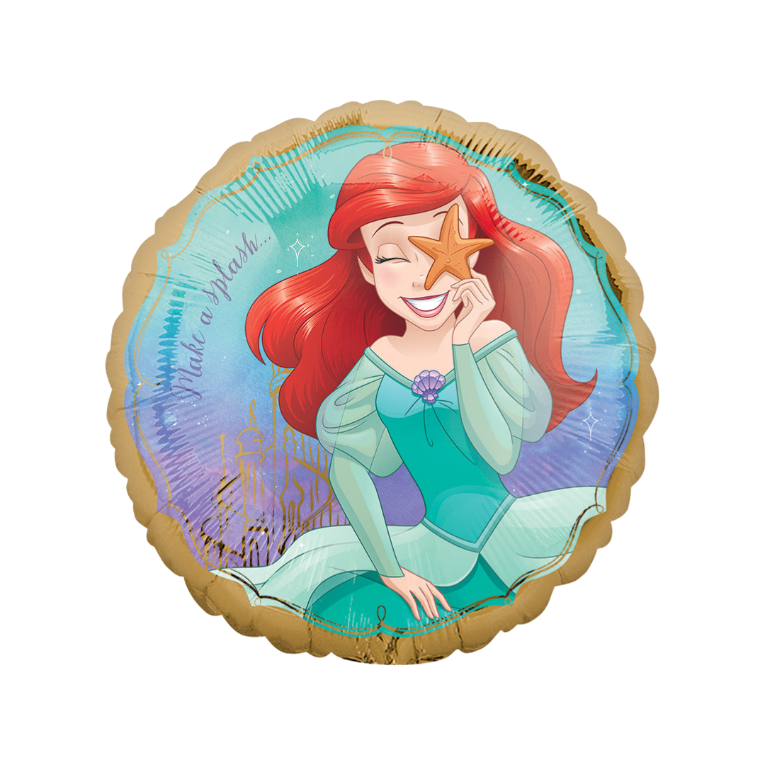 Ombre Once Upon A Time Foil Balloon, 18in - Ariel