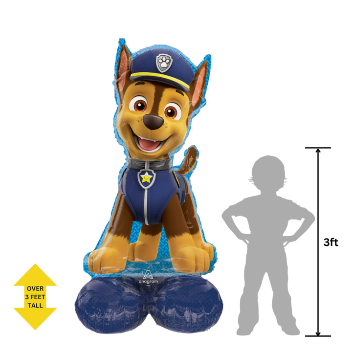 Life-Size Paw Patrol Chase Foil Balloon, Giant