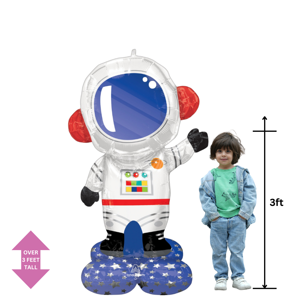 Life-Size Astronaut Foil Balloon, Giant