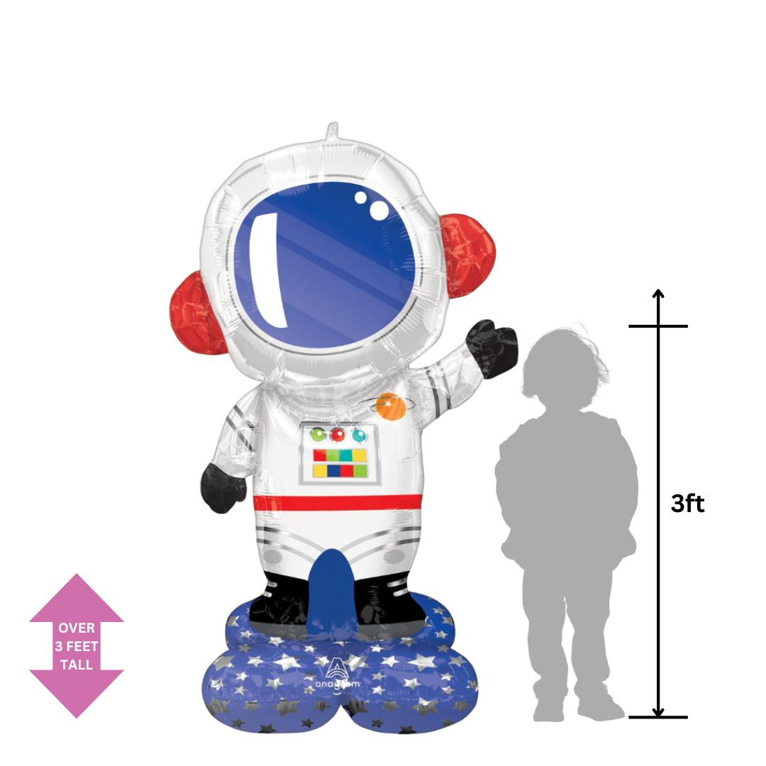 Life-Size Astronaut Foil Balloon, Giant