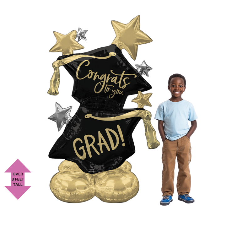 Life-Size Congrats To You Grad Foil Balloon, Giant