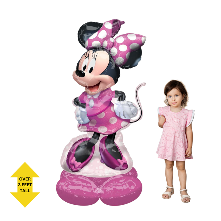 Life-Size Minnie Mouse Foil Balloon, Giant