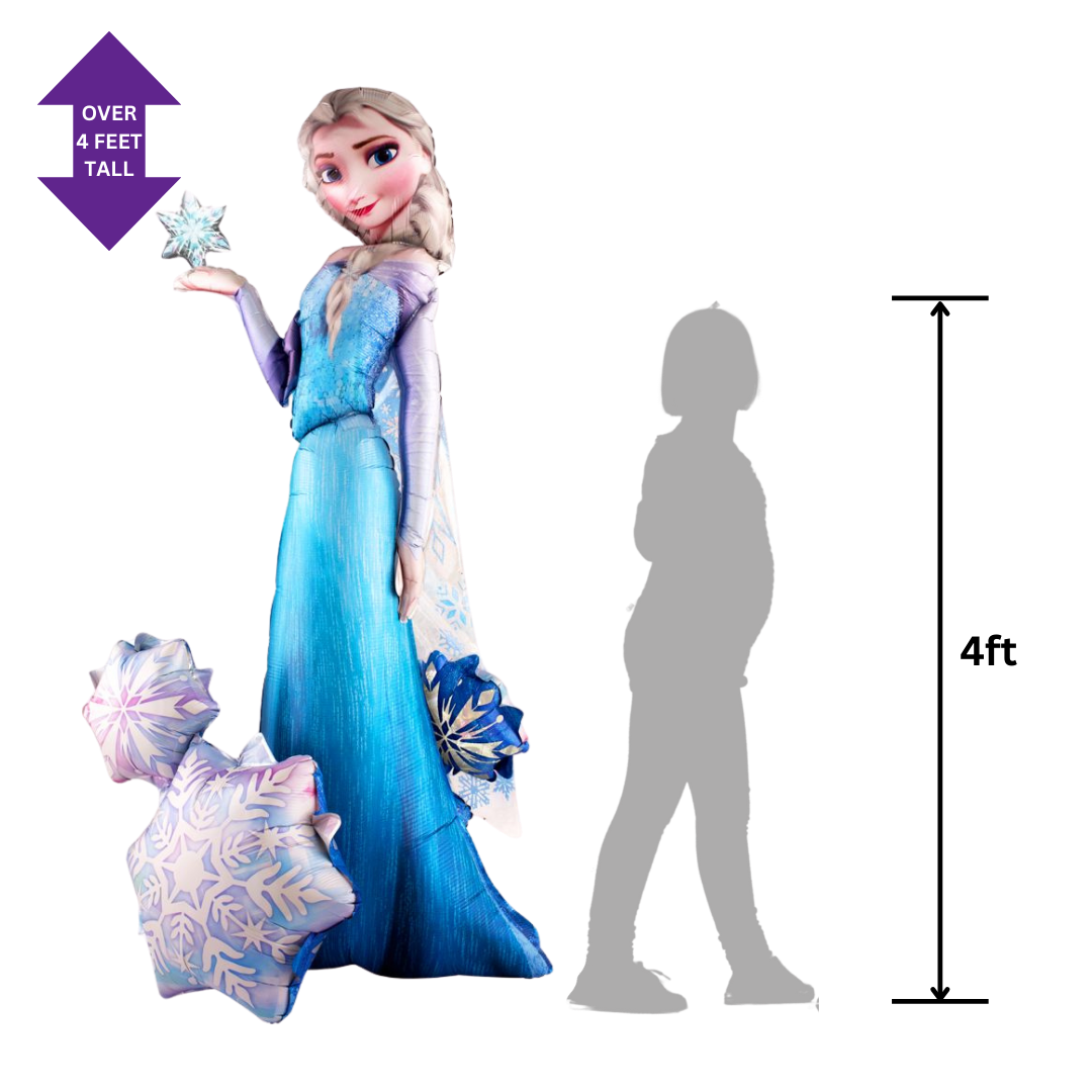 Life-Size Disney Frozen Foil Balloon - Elsa