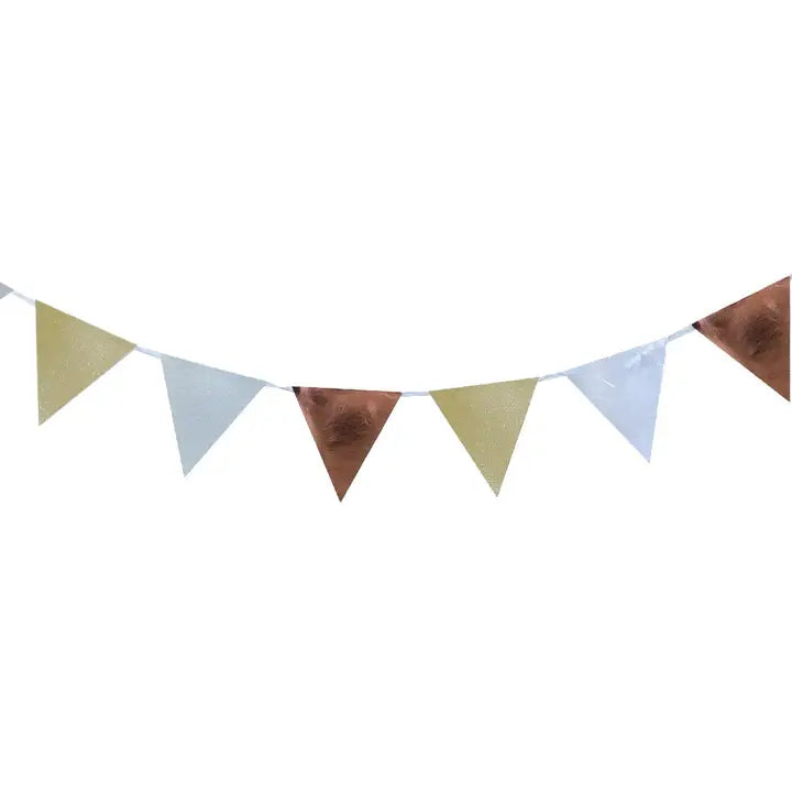 Assorted Metallics - Foiled and Glitter Bunting