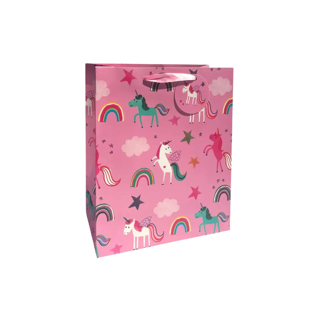 Bag Unicorns Pink - Large