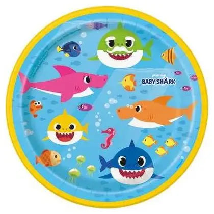Baby Shark - 7" Paper Plates (8ct)