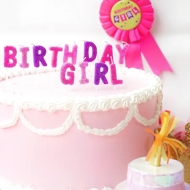 Birthday Girl Candle Set