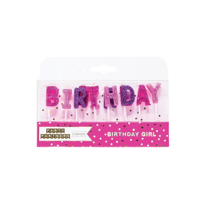 Birthday Girl Candle Set