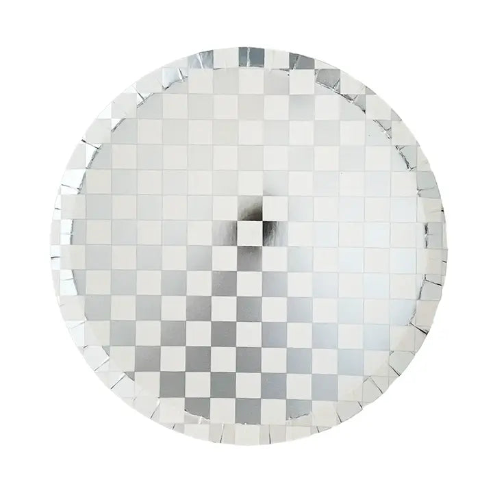 Check It! Dazzling Diamond Plates - 2 Size Options - 8 Pk. (Dessert)