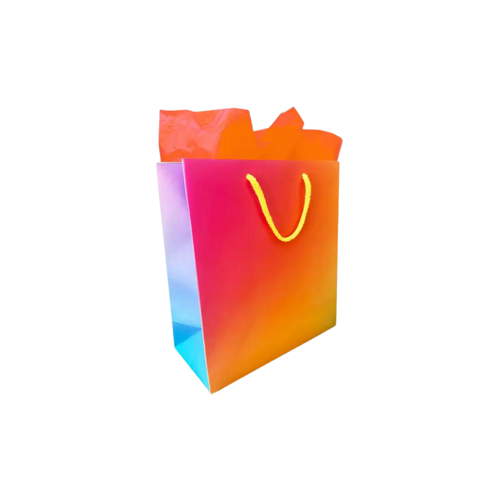 Colorful Gradient Gift Bag