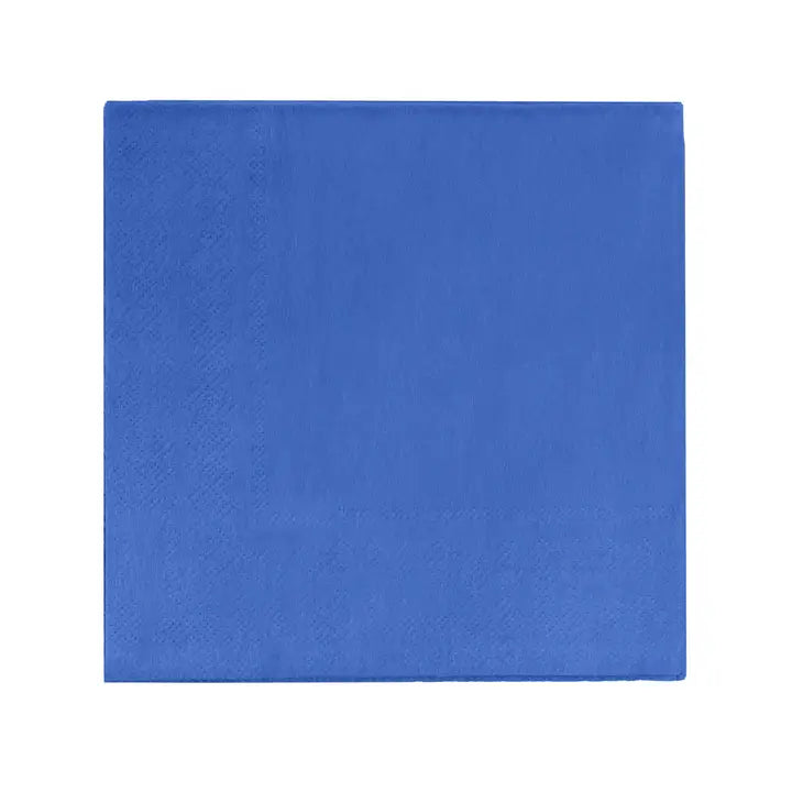 Dark Blue Cocktail Napkins - 2 Sizes