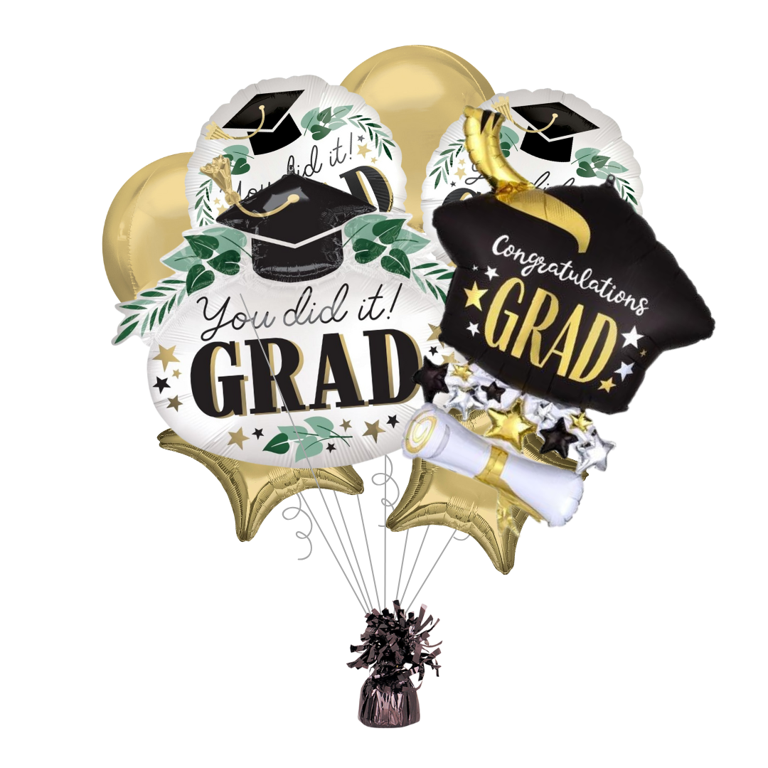 You Did It Grad Balloon Bundle