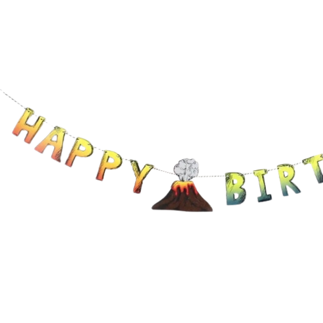 Dinosaur Party - Birthday Banner