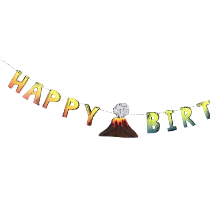 Dinosaur Party - Birthday Banner