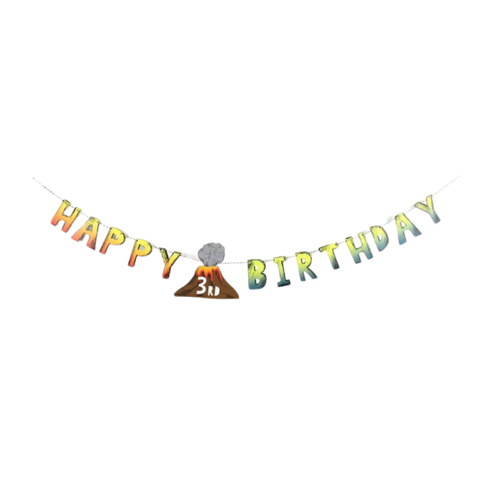 Dinosaur Party - Birthday Banner