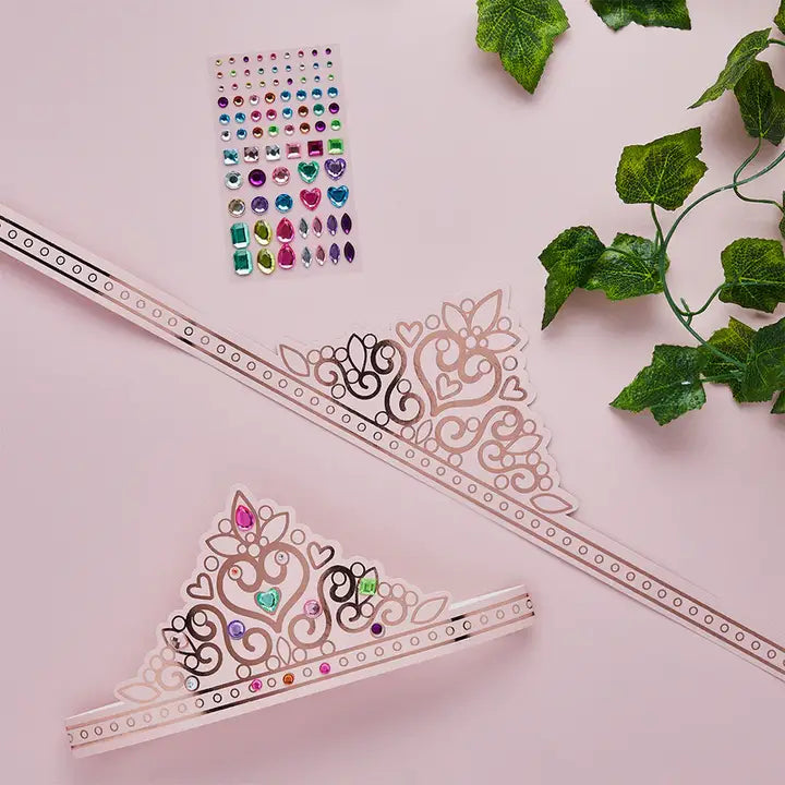 DIY Princess Card Tiara Kit - (4pk)