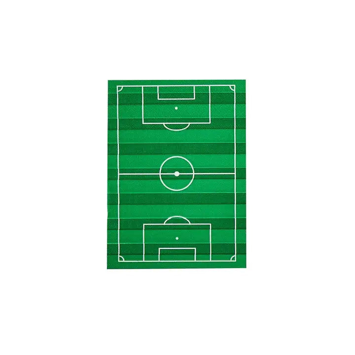 Green Football Pitch Cocktail Napkins