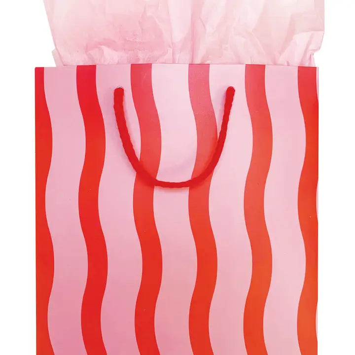 Fussy Stripe Gift Bag