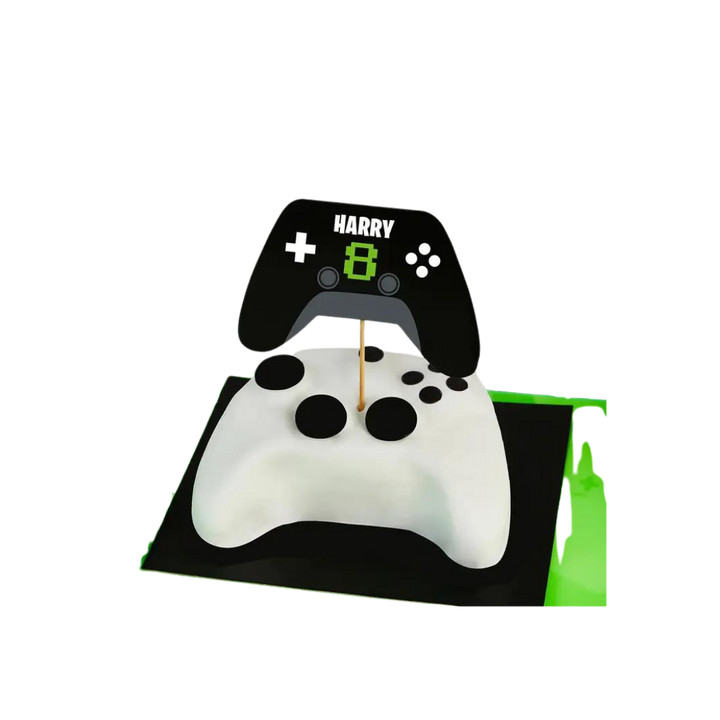 Game Controller Cake Topper & X2 Sticker Sheets