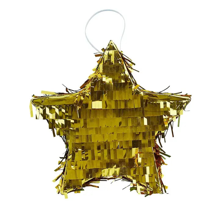 Gold Star Pinata - (1pk)