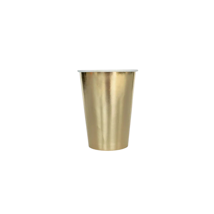 Posh Metallic Cups - 4 Colors