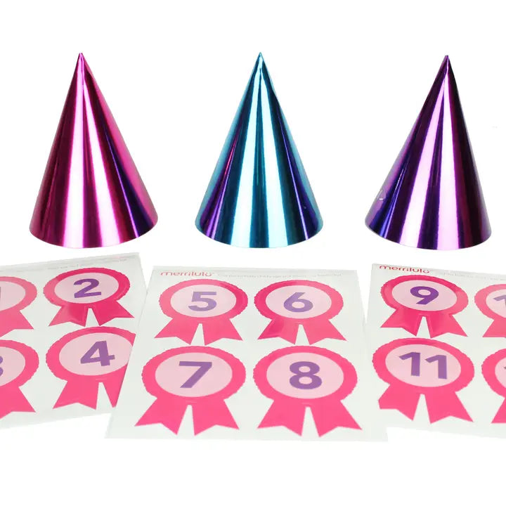 Gymnastics - Party Hats - (12pk)